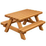 picnic table