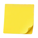 sticky note